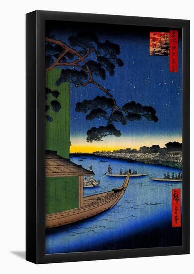 Utagawa Hiroshige Pine of Success-null-Framed Poster