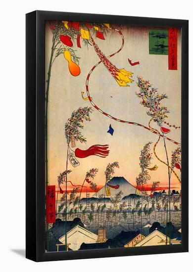 Utagawa Hiroshige Tanabata Festival-null-Framed Poster