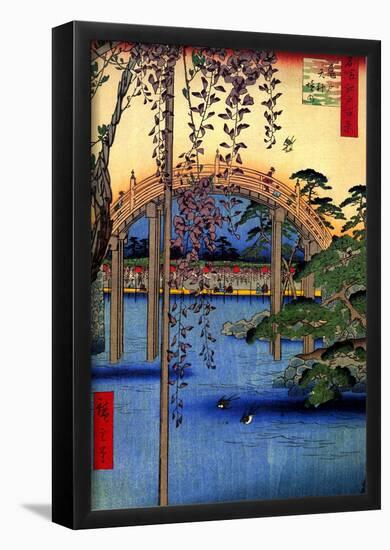 Utagawa Hiroshige Tenjin Shrine-null-Framed Poster