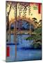 Utagawa Hiroshige Tenjin Shrine-null-Mounted Poster