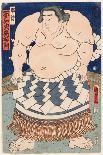 Japan: Woman in Garden-Utagawa Kunisada II-Framed Giclee Print