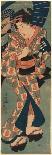Young Girl with Umbrella, C. 1830-1844-Utagawa Kunisada-Giclee Print
