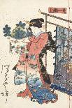 Tenaraicho O Motsu Musume-Utagawa Kunisada-Giclee Print