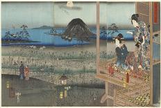 Actor Ichikawa Danjuro VII as Sukeroku, Early 19th-Mid 19th Century-Utagawa Kunisada-Giclee Print