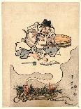 Ushjiwakamaru No Takageta Naoshi-Utagawa Toyohiro-Giclee Print