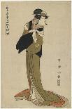 Kiseru O Motsu Onna-Utagawa Toyokuni-Giclee Print