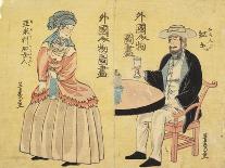 Japan: Foreigners, C. 1861-Utagawa Yoshiiku-Giclee Print