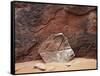 Utah, Arches National Park. an Abstract Sandstone Formation-Christopher Talbot Frank-Framed Stretched Canvas