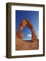 Utah, Arches National Park, Delicate Arch, 65 Ft. 20 M Tall Iconic Landmark-David Wall-Framed Photographic Print