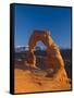 Utah, Arches National Park, Delicate Arch, USA-Alan Copson-Framed Stretched Canvas