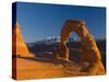 Utah, Arches National Park, Delicate Arch, USA-Alan Copson-Stretched Canvas