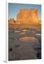 Utah, Arches National Park. Reflected Light from the Organ in Icy Pot Holes-Judith Zimmerman-Framed Photographic Print