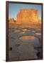 Utah, Arches National Park. Reflected Light from the Organ in Icy Pot Holes-Judith Zimmerman-Framed Photographic Print