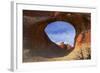Utah, Arches National Park, Tunnel Arch, Devils Garden Area-David Wall-Framed Photographic Print