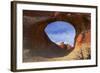 Utah, Arches National Park, Tunnel Arch, Devils Garden Area-David Wall-Framed Photographic Print