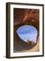 Utah, Arches National Park, Tunnel Arch, Devils Garden Area-David Wall-Framed Photographic Print