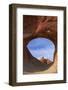 Utah, Arches National Park, Tunnel Arch, Devils Garden Area-David Wall-Framed Photographic Print