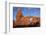 Utah, Arches National Park, Turret Arch in the Windows Section-David Wall-Framed Photographic Print