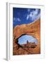 Utah, Arches National Park, Turret Arch Seen Through North Window-David Wall-Framed Photographic Print