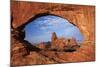 Utah, Arches National Park, Turret Arch Seen Through North Window-David Wall-Mounted Photographic Print