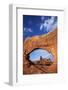 Utah, Arches National Park, Turret Arch Seen Through North Window-David Wall-Framed Photographic Print