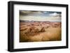 Utah - Ariziona Border, Panorama of the Monument Valley from a Remote Point of View-Francesco Riccardo Iacomino-Framed Photographic Print