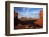 Utah. Arizona Border, Navajo Nation, Late Light on Monument Valley-David Wall-Framed Photographic Print