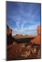 Utah. Arizona Border, Navajo Nation, Late Light on Monument Valley-David Wall-Mounted Photographic Print