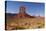 Utah. Arizona Border, Navajo Nation, Monument Valley, West Mitten-David Wall-Stretched Canvas