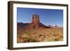 Utah. Arizona Border, Navajo Nation, Monument Valley, West Mitten-David Wall-Framed Photographic Print