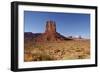 Utah. Arizona Border, Navajo Nation, Monument Valley, West Mitten-David Wall-Framed Photographic Print