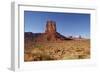 Utah. Arizona Border, Navajo Nation, Monument Valley, West Mitten-David Wall-Framed Photographic Print