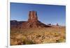 Utah. Arizona Border, Navajo Nation, Monument Valley, West Mitten-David Wall-Framed Photographic Print