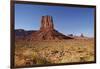 Utah. Arizona Border, Navajo Nation, Monument Valley, West Mitten-David Wall-Framed Photographic Print