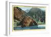 Utah, Big Cottonwood Canyon View of the High Line Reservoir near Storm Mt-Lantern Press-Framed Art Print