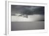 Utah, Bonneville Salt Flats. Approaching Thunderstorm-Judith Zimmerman-Framed Photographic Print