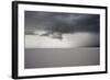 Utah, Bonneville Salt Flats. Approaching Thunderstorm-Judith Zimmerman-Framed Photographic Print