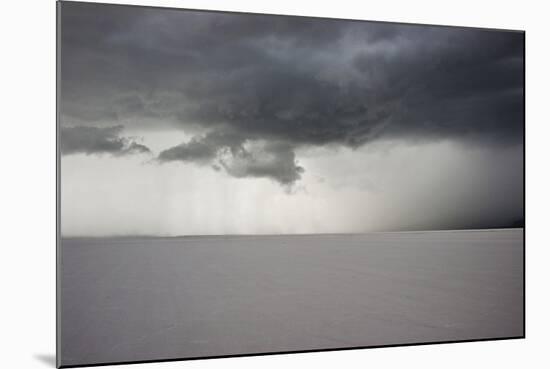 Utah, Bonneville Salt Flats. Approaching Thunderstorm-Judith Zimmerman-Mounted Photographic Print