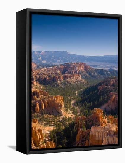 Utah, Bryce Canyon National Park, from Inspiration Point, USA-Alan Copson-Framed Stretched Canvas