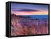 Utah, Bryce Canyon National Park, from Sunrise Point, USA-Alan Copson-Framed Stretched Canvas