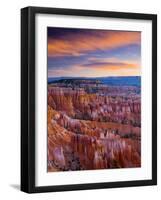 Utah, Bryce Canyon National Park, from Sunset Point, USA-Alan Copson-Framed Photographic Print