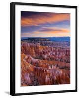 Utah, Bryce Canyon National Park, from Sunset Point, USA-Alan Copson-Framed Photographic Print