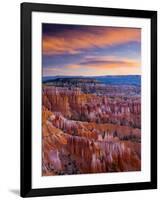 Utah, Bryce Canyon National Park, from Sunset Point, USA-Alan Copson-Framed Photographic Print