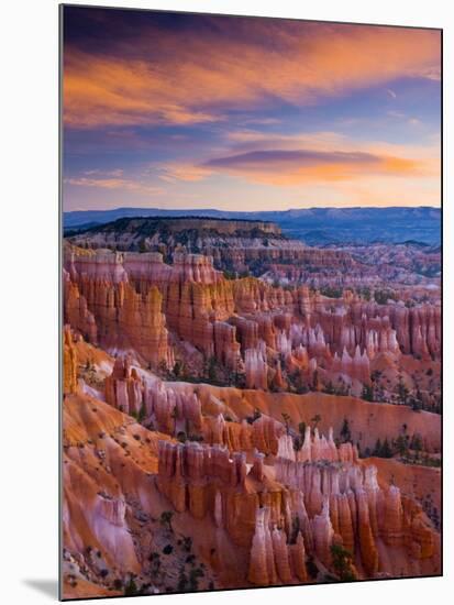 Utah, Bryce Canyon National Park, from Sunset Point, USA-Alan Copson-Mounted Photographic Print