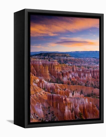 Utah, Bryce Canyon National Park, from Sunset Point, USA-Alan Copson-Framed Stretched Canvas