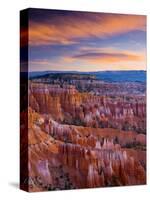 Utah, Bryce Canyon National Park, from Sunset Point, USA-Alan Copson-Stretched Canvas