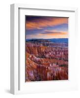 Utah, Bryce Canyon National Park, from Sunset Point, USA-Alan Copson-Framed Photographic Print