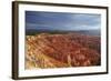 Utah, Bryce Canyon National Park, Hoodoos in Bryce Amphitheater-David Wall-Framed Photographic Print