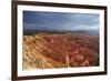 Utah, Bryce Canyon National Park, Hoodoos in Bryce Amphitheater-David Wall-Framed Photographic Print