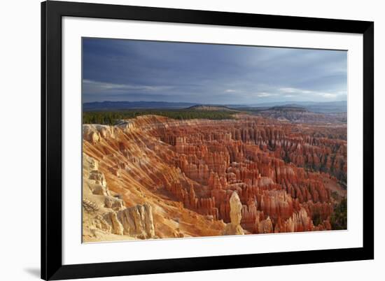 Utah, Bryce Canyon National Park, Hoodoos in Bryce Amphitheater-David Wall-Framed Photographic Print